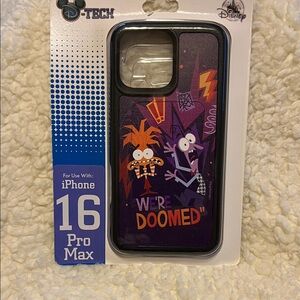 Disney iPhone 16 Pro Max Anxiety Case, NWT, in original packaging.